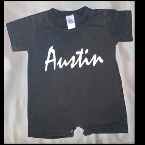 Baby Boy Romper Austin 18 months